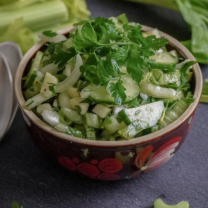 Creamy Vegan Cucumber Salad (German-Inspired)