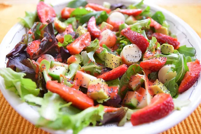 Heart of Palm and Strawberry Salad