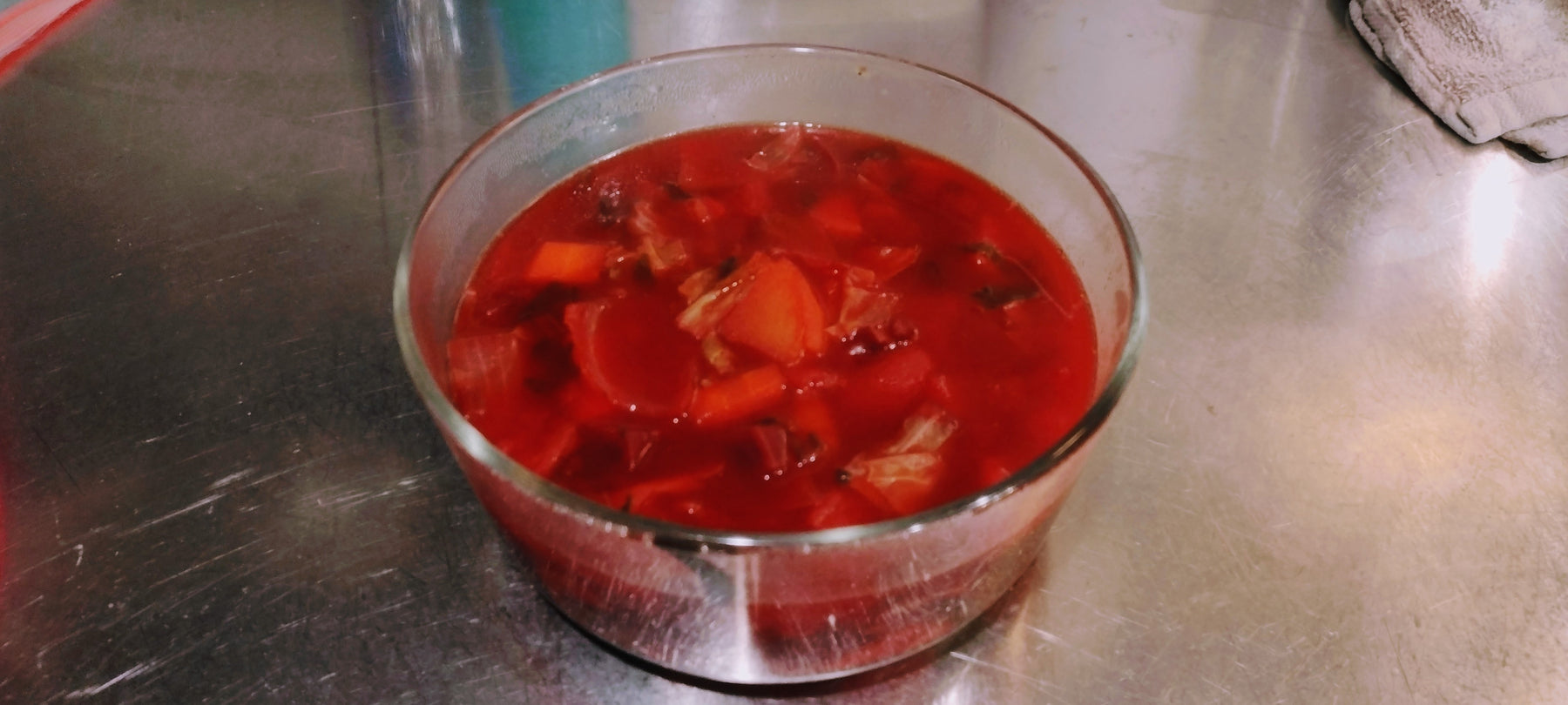 Ukrainian Beet Soup (Barszcz ukrainski)