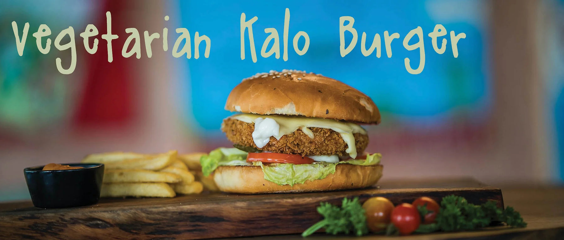 Kalo (Taro) Burger