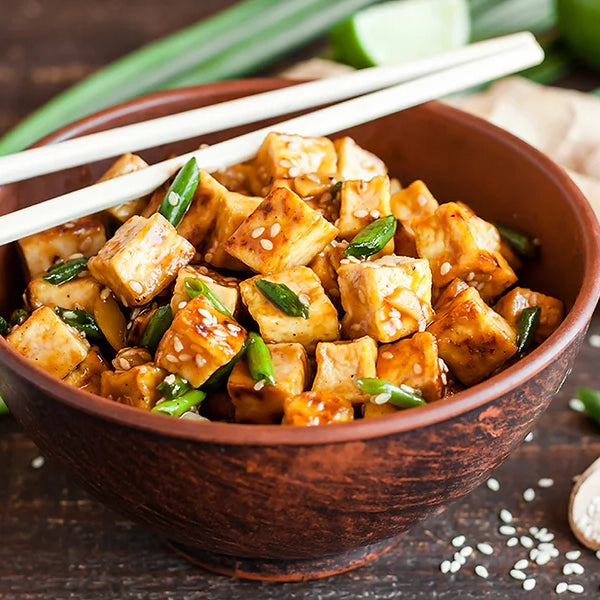 Ginger and Tofu Veggie Stir Fry