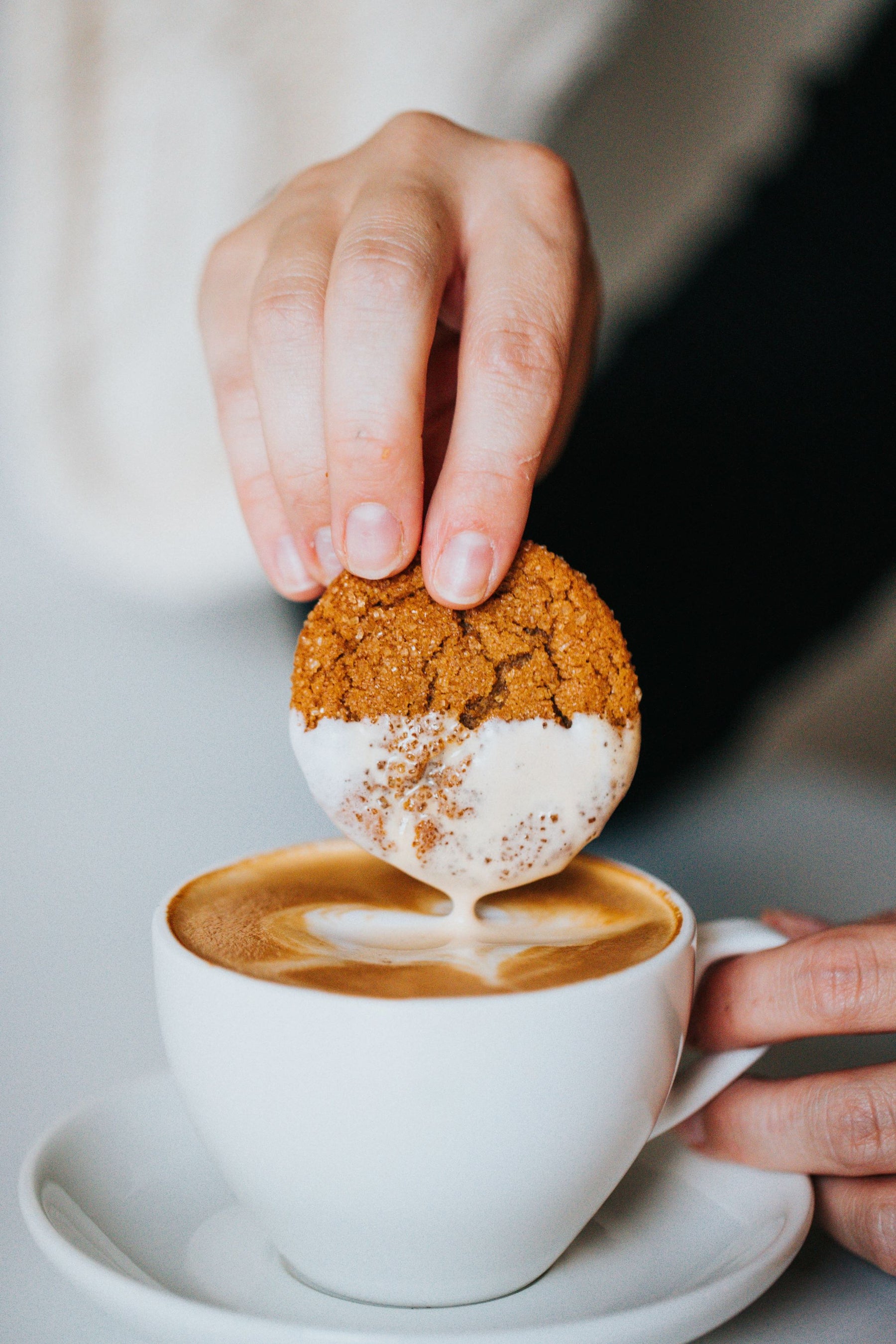 Chewy Vegan Ginger Spice Cookies