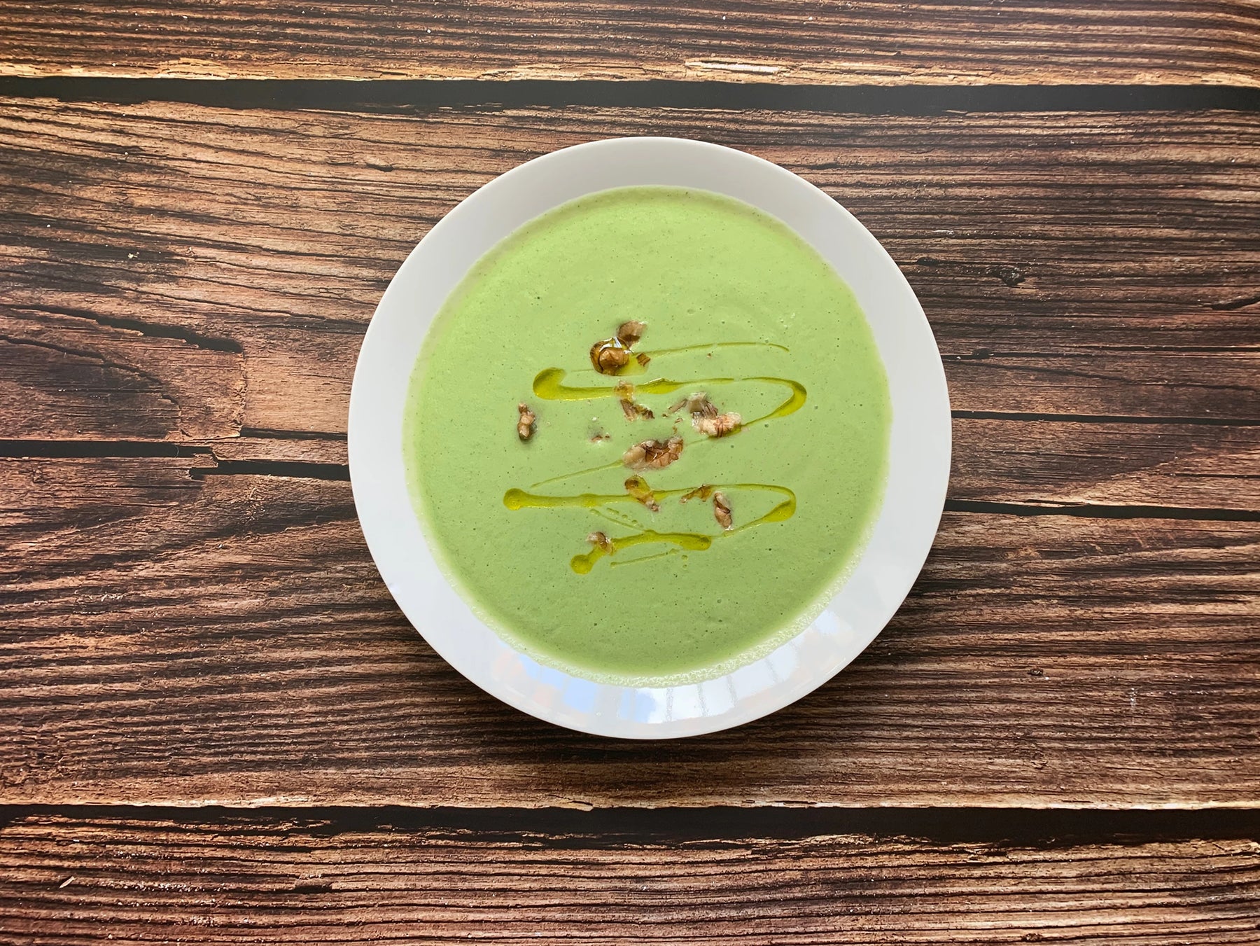 Chilled Avocado & Cucumber Soup