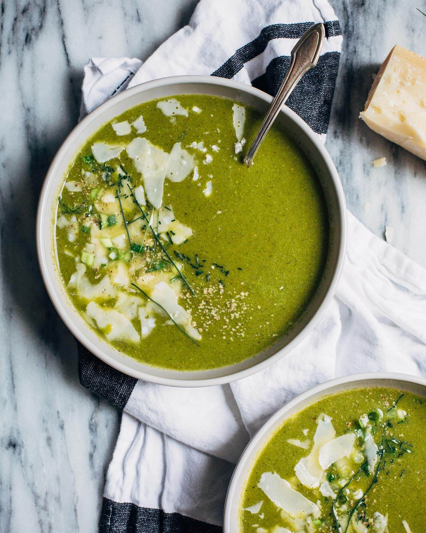 Spring Green Onion Soup